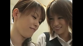 Japanese lesbian kiss fight