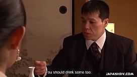 Drunk asian office