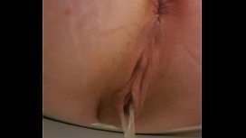 Anal squirt and pissing