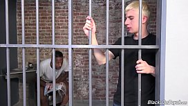 Big cock gay prison sex