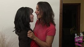 Mom with younger girl lesbian