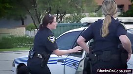 Busty lesbian police officers