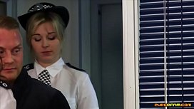 Euro cfnm police babes roughly wank bbc