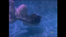 Lesbian under water