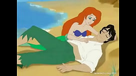 Little mermaid lesbian porn