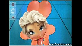 Lesbian toon frozen