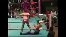 Japanese lesbian wrestling