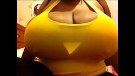 Ebony grannys show big tits webcam