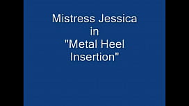 Lesbian heel insertion