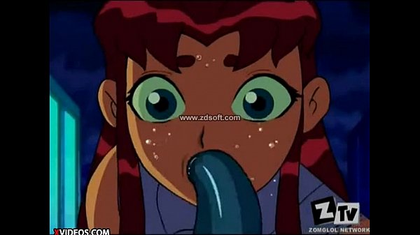 Starfire and raven lesbian scene