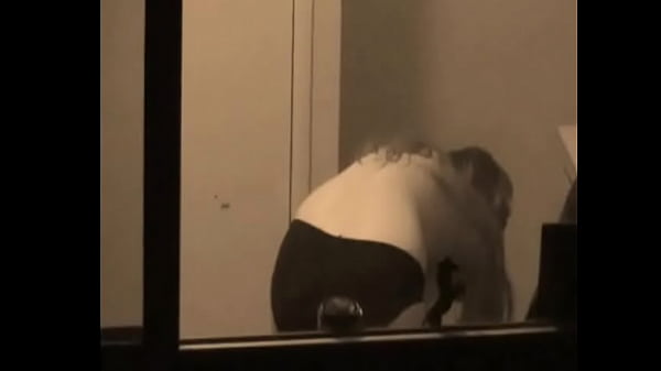 Drunk bitch fucking the neighbor unaware