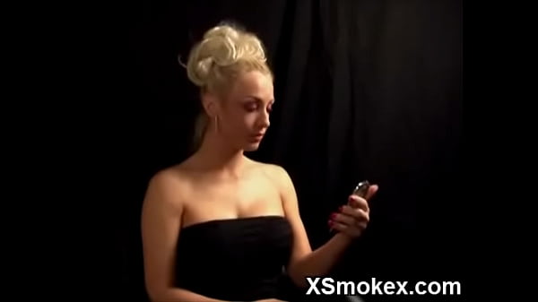 Smoking mature xxx