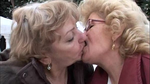 Interracial granny lesbian sex