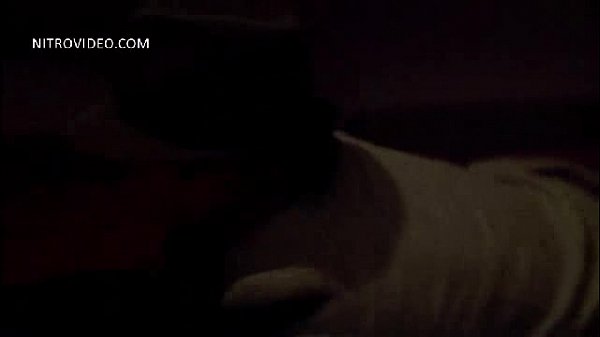 Lesbian pinned down in bed scene