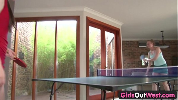 Table tennis players teen lesbian scene