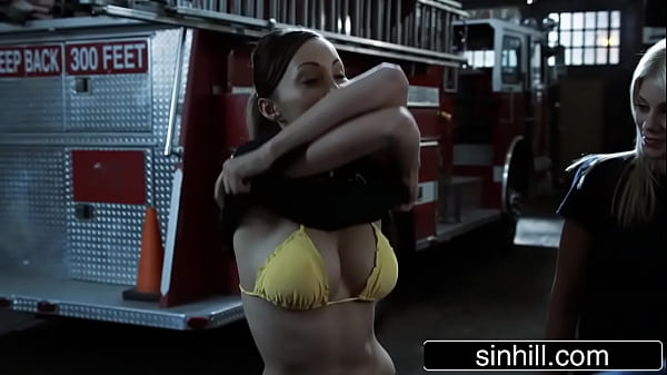 Lesbian firefighter movie scene