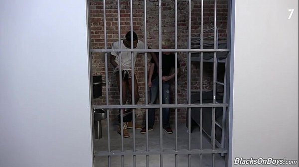 Big cock gay prison sex scene