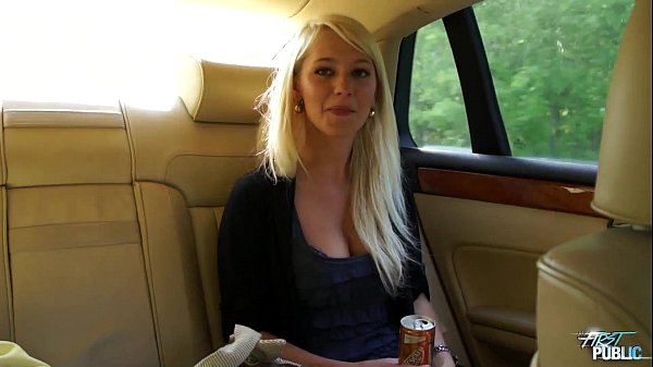 Innocent girl car blowjob scene