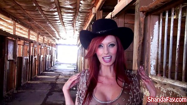 Big tits cowgirl fucked scene