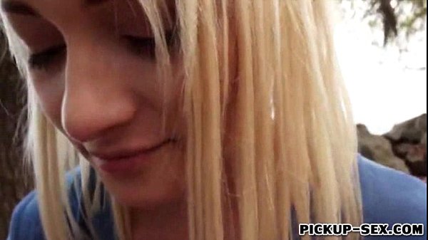 Blowjob facial for blonde czech girl scene