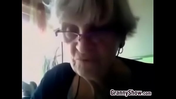 Webcam granny shows her tits scene