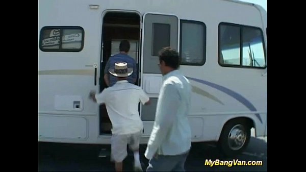 Pickup bus anal scene
