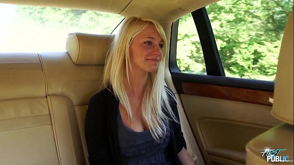 Innocent girl car blowjob scene