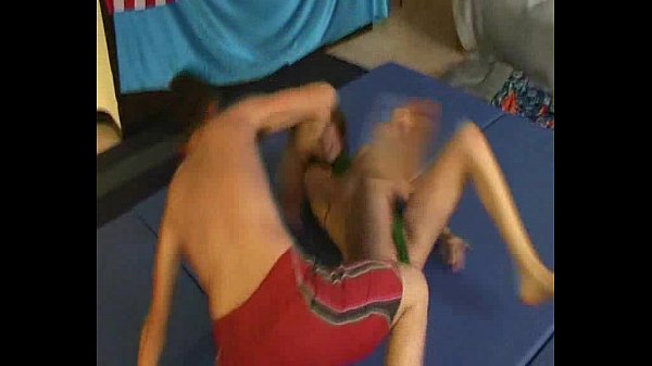 Wrestling 2 brazilian teen babes scene